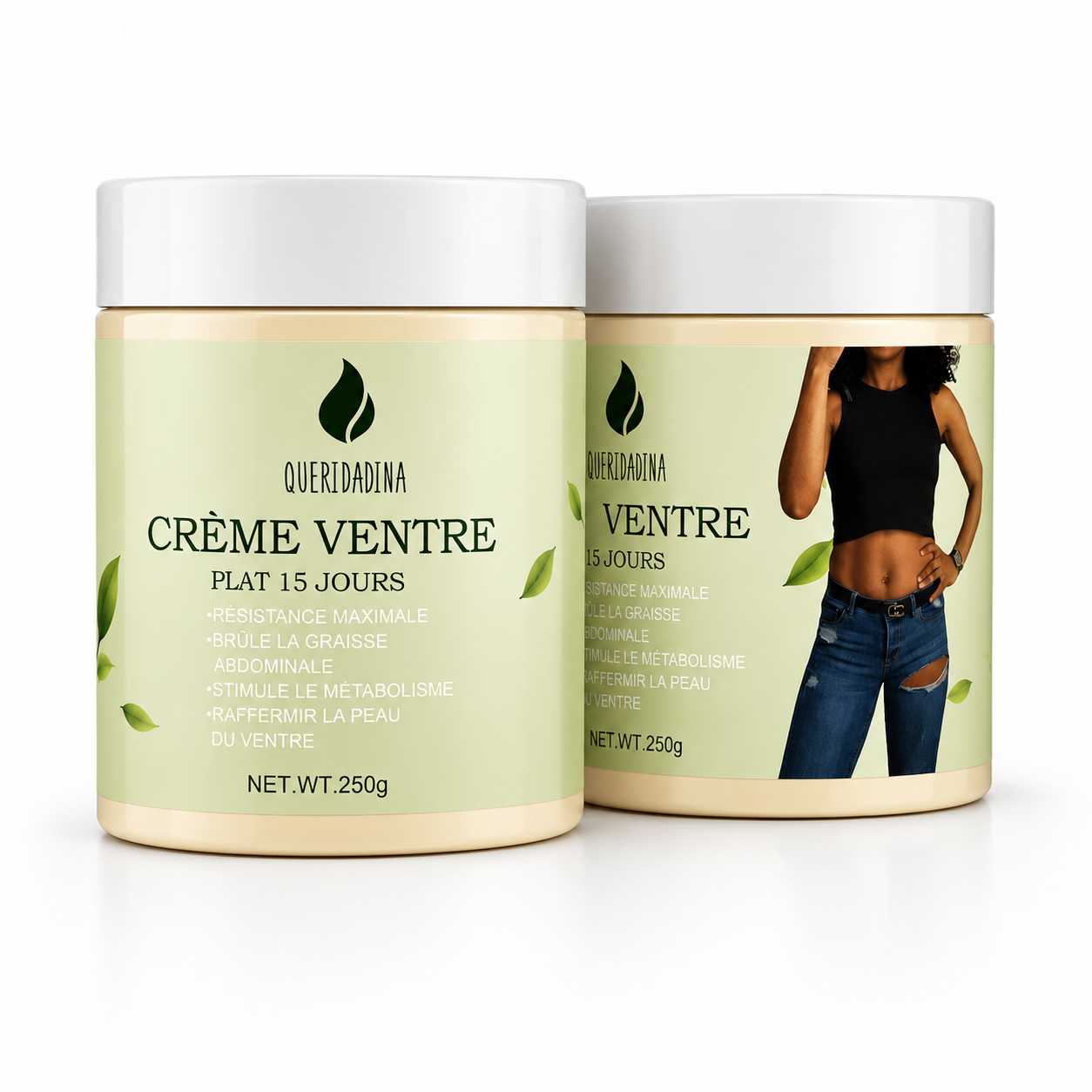 Crème amincissante pour le ventre (kit 2 crème)