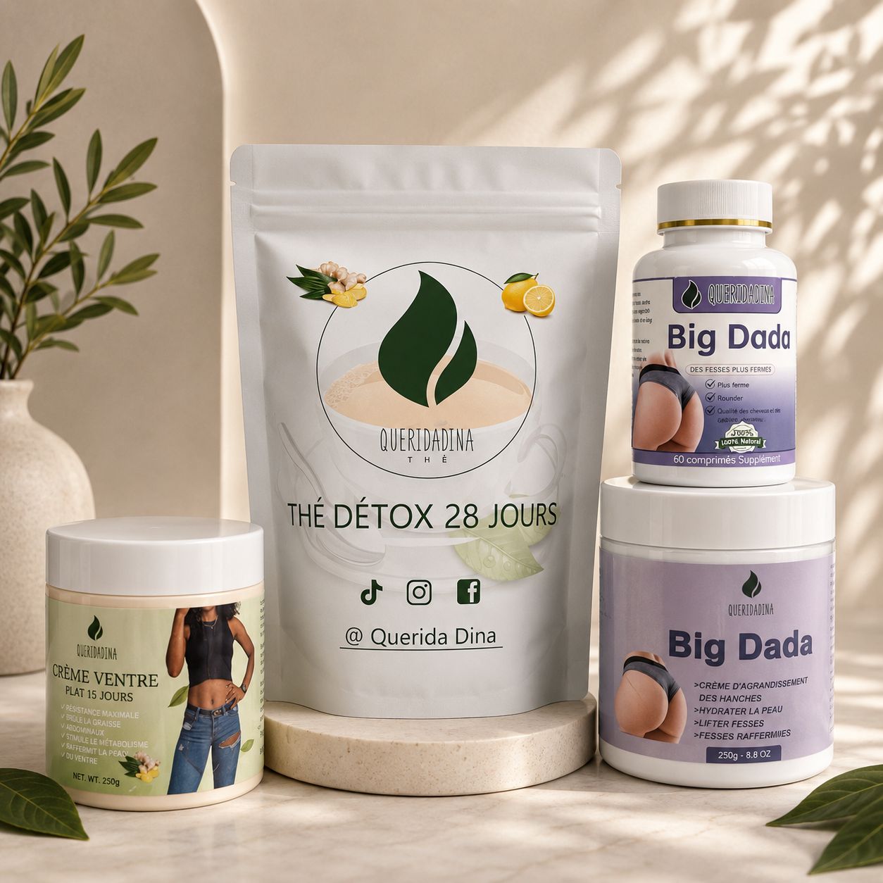 Special Kit Ventre Plat & Fessier( 4 produits)